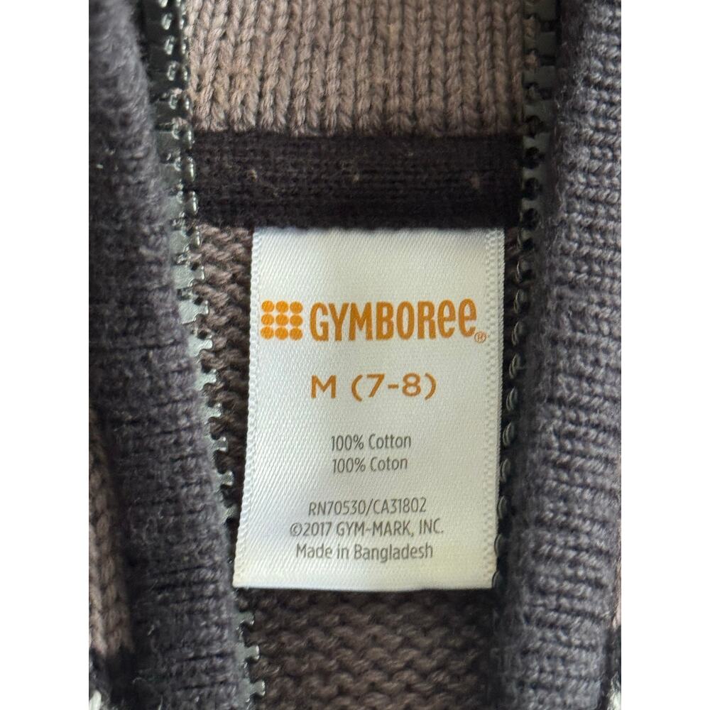 Gymboree Boys Fair Isle Snowflake Quarter-Zip Sweater M (7-8) - Picture 3 of 9